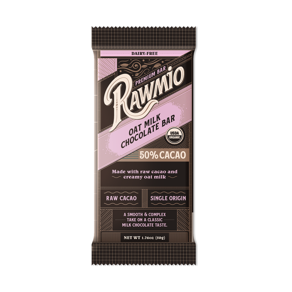 Premium Oat Milk Chocolate Bar - 50% Cacao